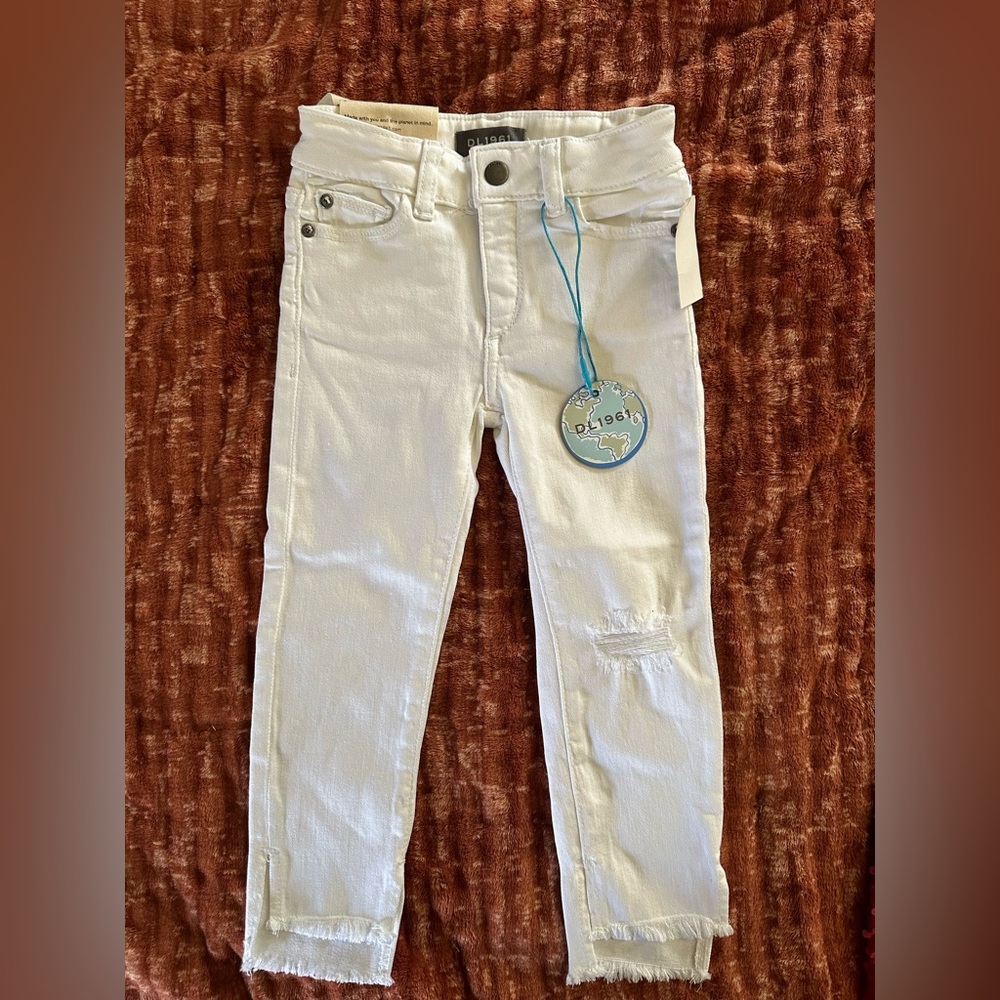 DL1961 Kids White Jeans